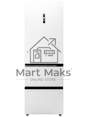 Холодильник DeLonghi DMFS 19PINF BB MATTEO белый трехкамерный 279/166л морозилка снизу, No Frost