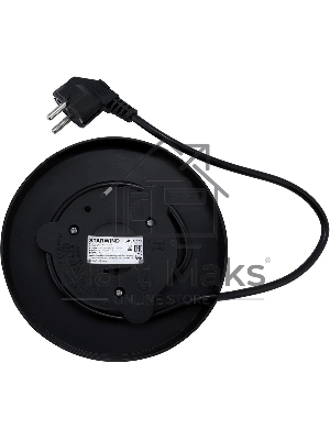 Чайник электрический Starwind SKS1771 1.8 л, 1700 Вт, серебристый/черный корпус: металл/пластик