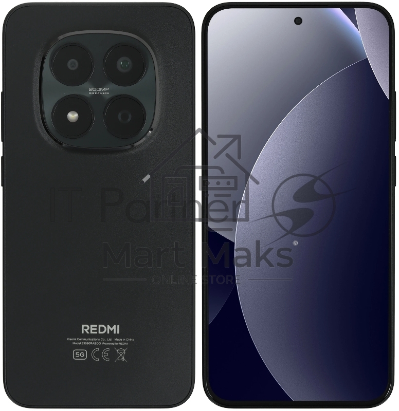 Смартфон Redmi Note 15 Pro 5G 8/512Gb, черный