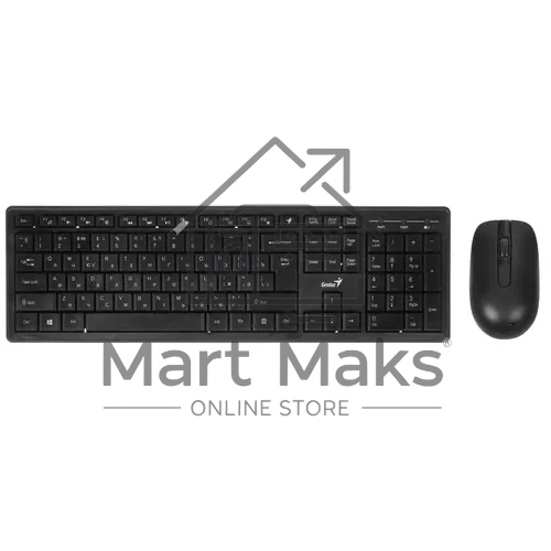 Комплект (клавиатура+мышь) Genius keyboard+mouse Smart KM-8200, Dual Color, RU, 2.4GHZ