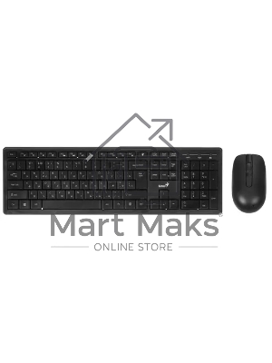 Комплект (клавиатура+мышь) Genius keyboard+mouse Smart KM-8200, Dual Color, RU, 2.4GHZ