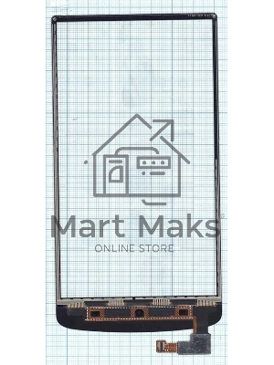 Сенсорное стекло (тачскрин) для OPPO N1, черное