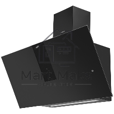 Вытяжка кухонная наклонная Maunfeld Aurora 90 черный матовый, 90 см, 1270 куб. м/ч, 52 дБ