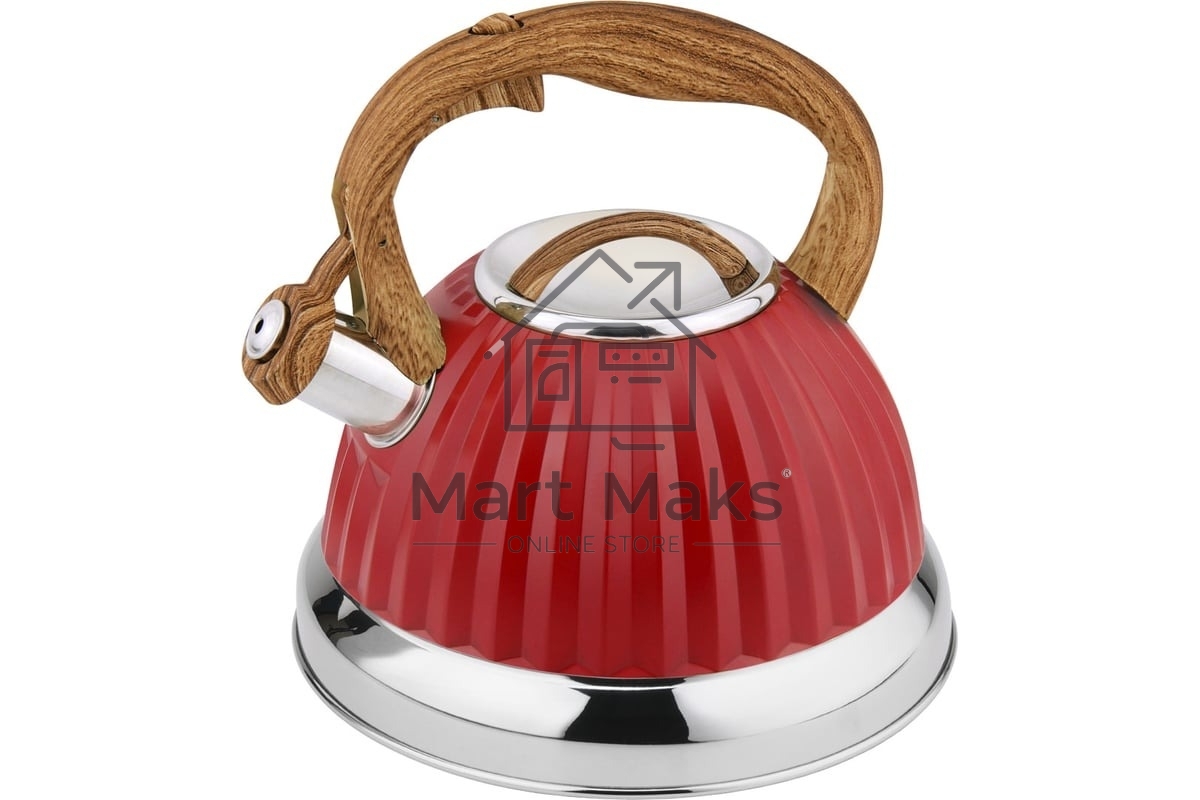 Чайник для плиты со свистком Pomi d'Oro P-650204 Napoli 2,5л