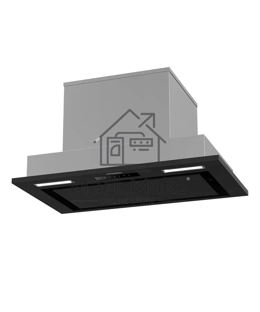 Вытяжка встраиваемая Kuppersberg High-Tech Inflat 60 B черный, 60 см, 780 куб. м/ч, 56 дБ