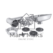 Мясорубка Maunfeld MMG.3000S нержавеющая сталь, 3000 Вт