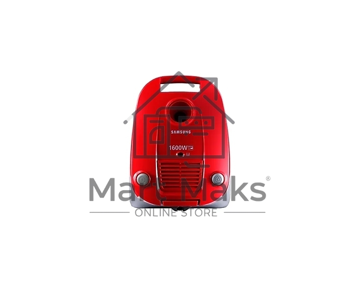 Пылесос Samsung VCC4135S37/BOL красный, 320/1600 Вт, уборка сухая, пылесборник мешок 3 л