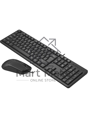 Комплект клавиатура + мышь A4Tech KR-3330 клав:черный мышь:черный USB