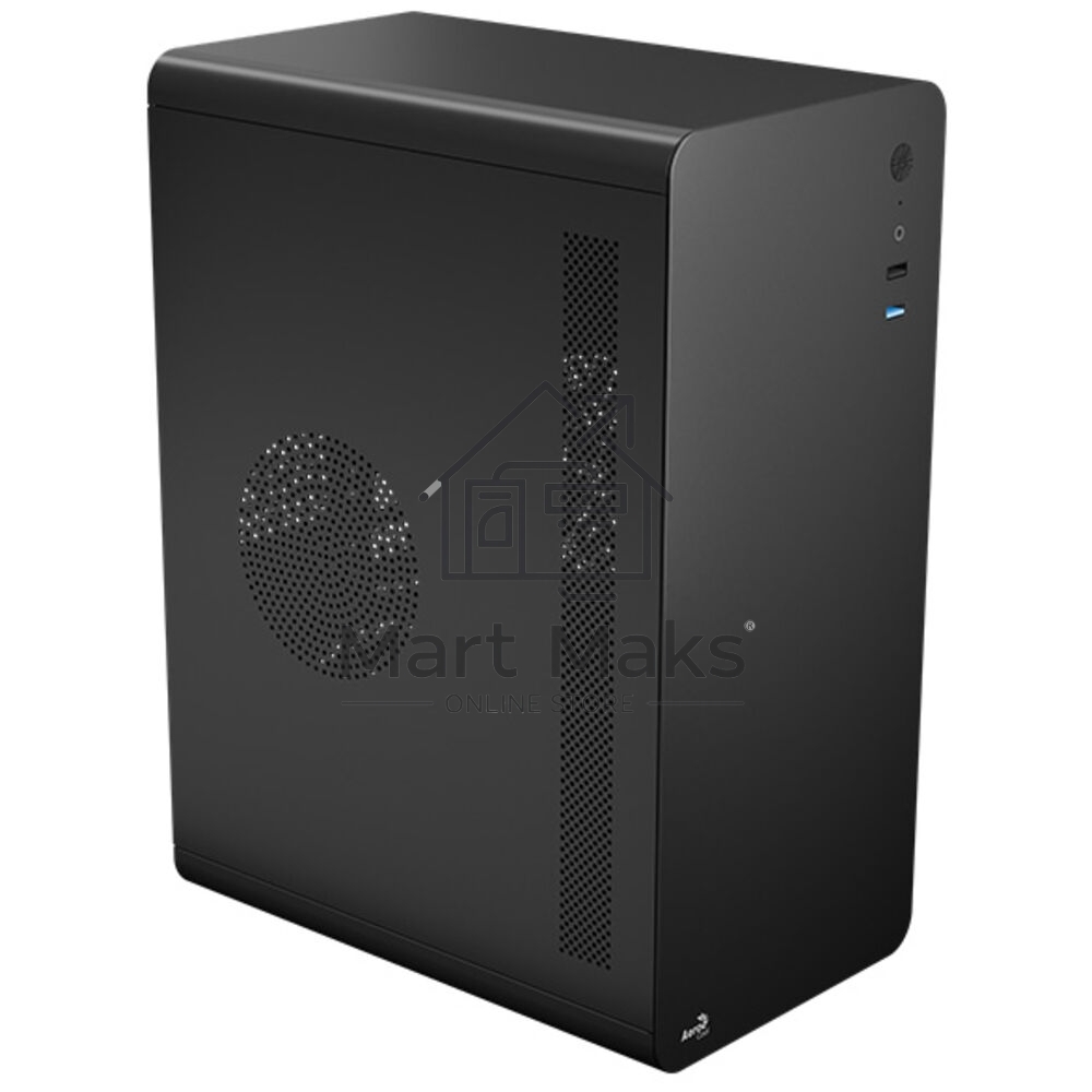 Компьютерный корпус Aerocool / Formula CS-110-S-BK-v1 (mATX, 0.7mm, USB3.0 x1, USB2.0 x2, 1x 8cm Black Fan)