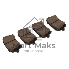Колодки тормозные задние LPR 05P1390, комплект
