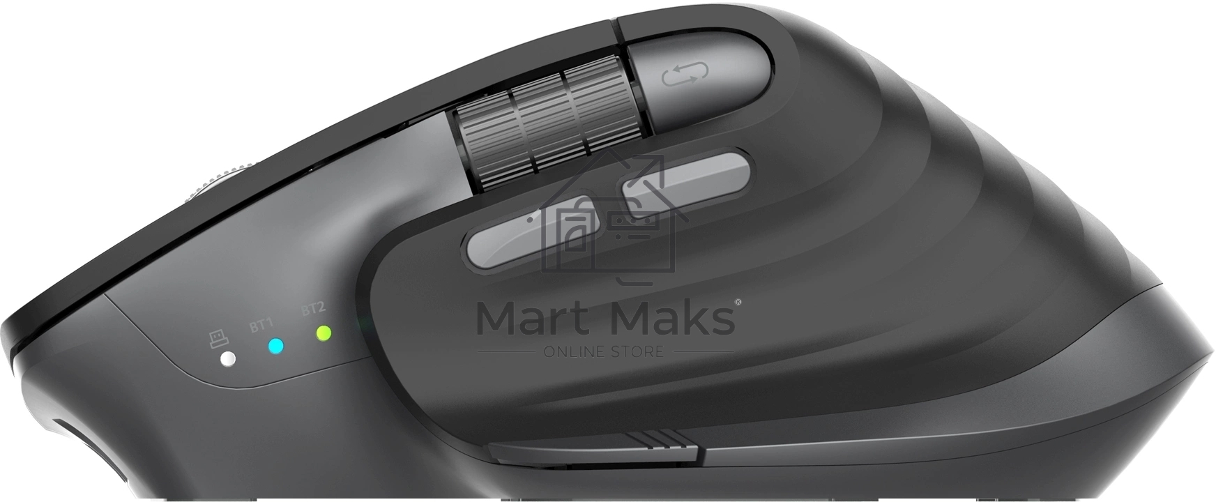 Мышь беспроводная Acer OMR405 черный, 4800 dpi, радиоканал, Bluetooth, USB, кнопки - 8