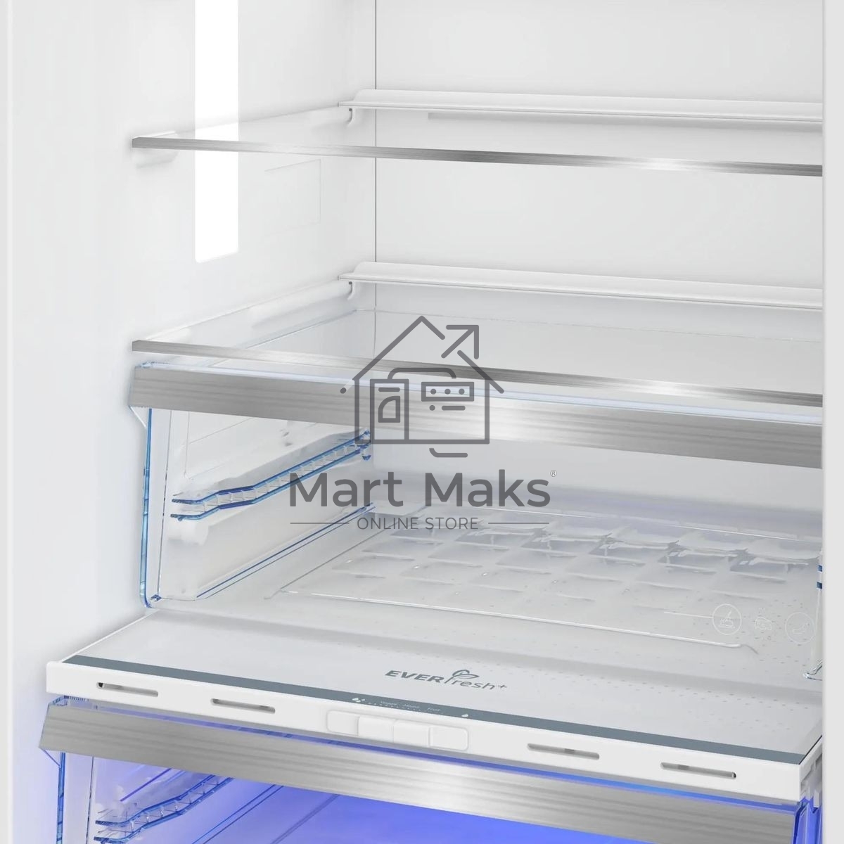 Холодильник Beko B5RCNK403ZWB черный 257/100л двухкамерный морозилка снизу, No Frost