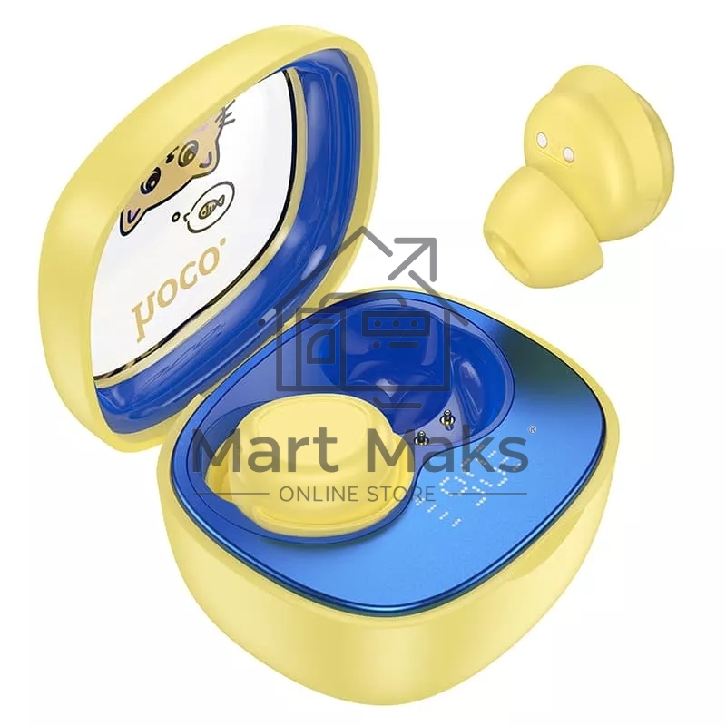 Беспроводные наушники HOCO (6942007645959) EW111 Friendly, Yellow
