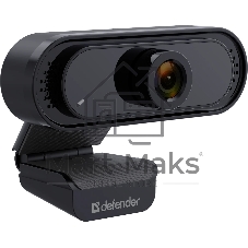 Веб-камера Defender G-lens 2581 1920x1080, 30 кадр/с, USB, микрофон, автофокус, крепление на мониторе