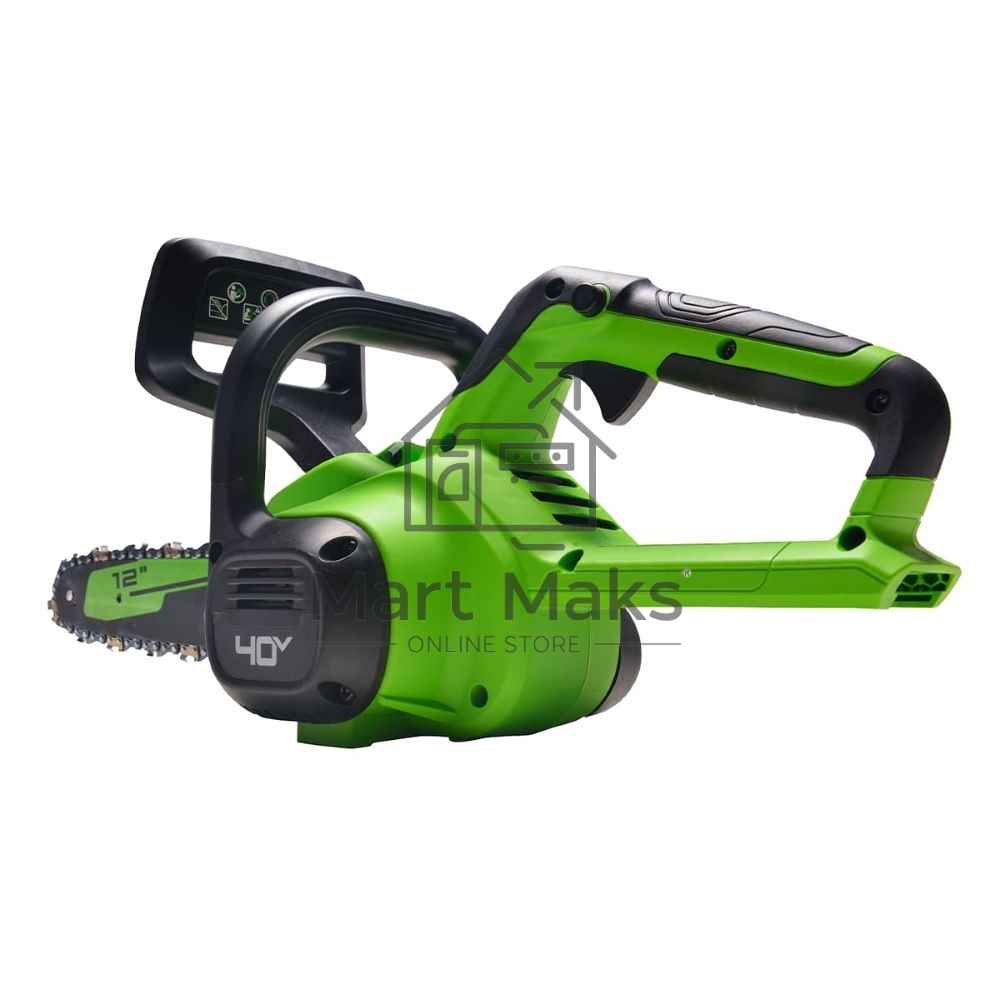 Цепная пила аккумуляторная GreenWorks G40CS30IIK2, 40V, 30 см, с 1* АКБ 2А*ч и ЗУ (2007807UA)