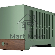 Компьютерный корпус без блока питания Fractal Design Terra, Mini-Tower, no fans, 1xUSB-A 3.0 + 1xUSB 3.2 Type-C, SFX PSU Support, mITX Jade