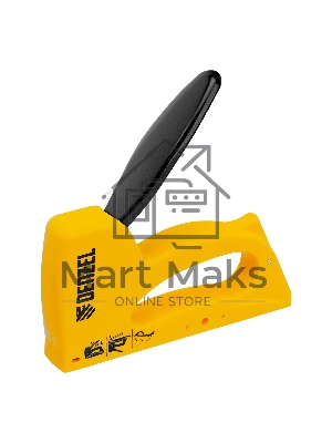 Степлер пластиковый Denzel скобы в комплекте, тип 53, 6-10 мм