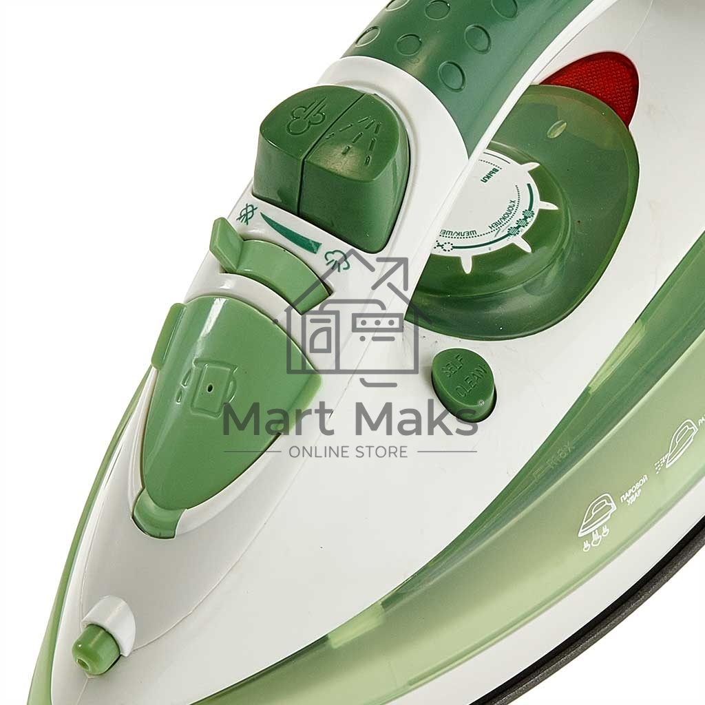 Утюг ВАСИЛИСА У2-2000 белый с зеленым