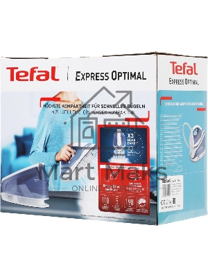 Парогенератор Tefal SV4110E0, синий/ белый