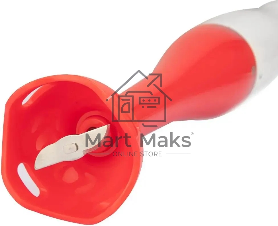 Блендер погружной Blackton Bt HB400P White-Red. Мощность 400 Вт, Режим ТУРБО