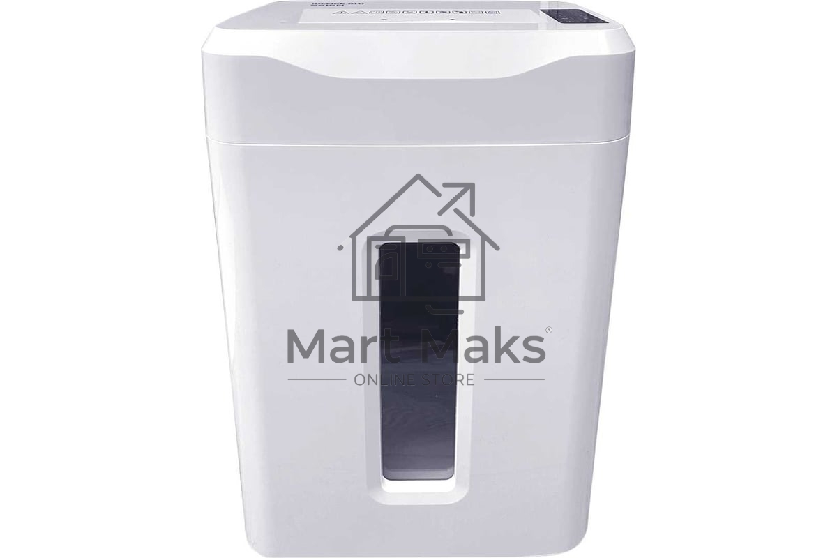 Шредер Office Kit S210N 3,9x38 белый (секр.P-4) фрагменты 16лист. 35лтр. скрепки скобы пл.карты CD
