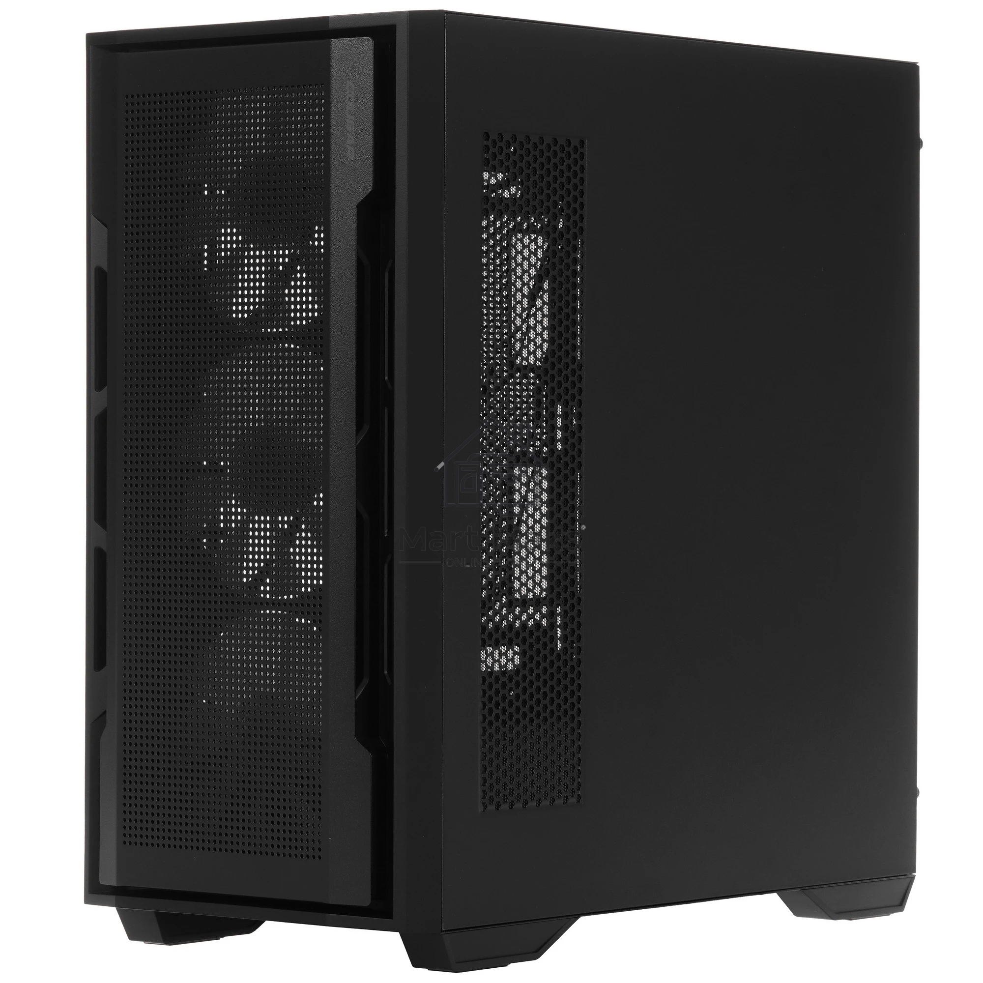 Компьютерный корпус Cougar Uniface X RGB V2 Black, 4x140мм ARGB PWM Fan, ARGB PWM Fan Hub, без БП, E-ATX