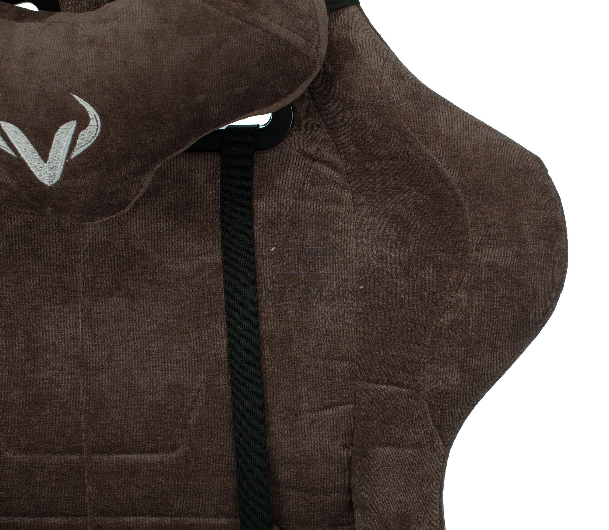 Кресло игровое Бюрократ VIKING KNIGHT LT10 FABRIC коричневый крестовина металл/пластик