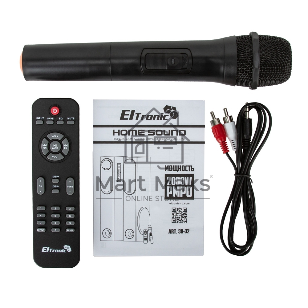 Колонки ELTRONIC (30-32) HOME SOUND - колонка 10 красный