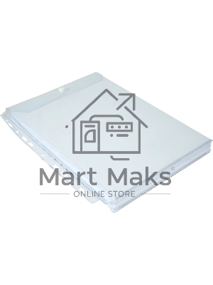 Папка-вкладыш Silwerhof Daily клапан с кнопойс расширением A4 вертикальный пвх 180мкм (упак.:5шт)