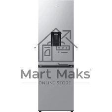 Холодильник Samsung RB34C632ESA/EF графит двухкамерный 227/114л морозилка снизу, No Frost