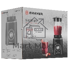 Блендер стационарный Brayer BR1209 черный, 1000 Вт, плавная регулировка