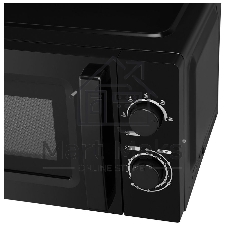 Микроволновая печь Hyundai HYM-M2008 черный, 20 л, 700 Вт, переключатели - поворотный механизм