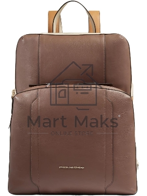 Рюкзак женский Piquadro Circle CA6216W92/MBE коричневый/бежевый кожа