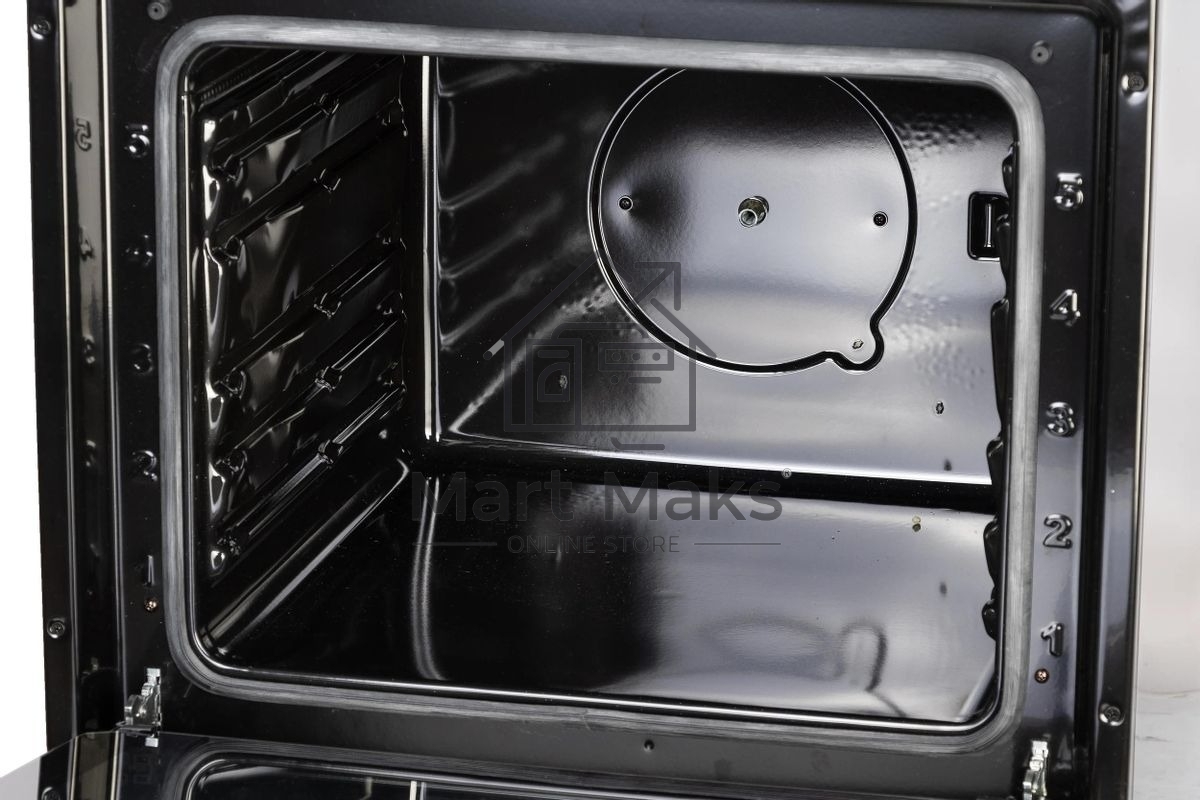 Плита электрическая Hansa FCCX64000 серебристый, конфорок 4 шт, духовка 69 л, 60 см x 85 см x 60 см