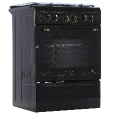 Плита газовая Gefest ПГ 6100-02 0183 черный, конфорок 4 шт, духовка 52 л, 60 см x 85 см x 60 см