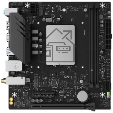 Материнская плата Maxsun MS-MoDT 230H D4 WIFI, SoC, Intel 230H SoC, 2xDDR4, 2xSATA, 1xPCIe 5.0 x16, 1xPCIe x4, 2xM.2, 1x 1Gb LAN, 4xUSB 3.2 Gen2, 6xUSB 2.0, 3x3.5 мм, 7.1, microATX