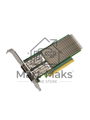 Intel Ethernet Network Adapter E810-CQDA2, 2xQSFP28 ports, 100GbE, PCI-E x16, 1 year