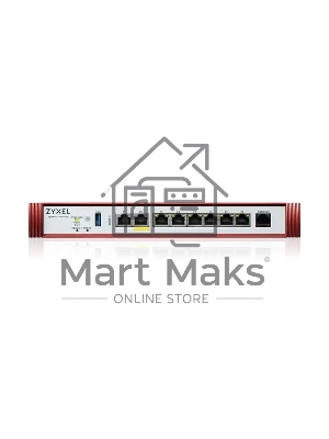 Межсетевой экран Zyxel USG FLEX 200H с подпиской Gold на 1 год (AS, AV, CF, IDP/DPI, Sandboxing, SecuReporter), Rack, 2xRJ-45: 1/2.5G (LAN/WAN), 6xRJ-45: 1G (LAN/WAN), 1xUSB3.0 **