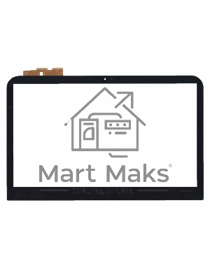 Сенсорное стекло (тачскрин) для Dell Inspiron 14R 5421 3421, черный