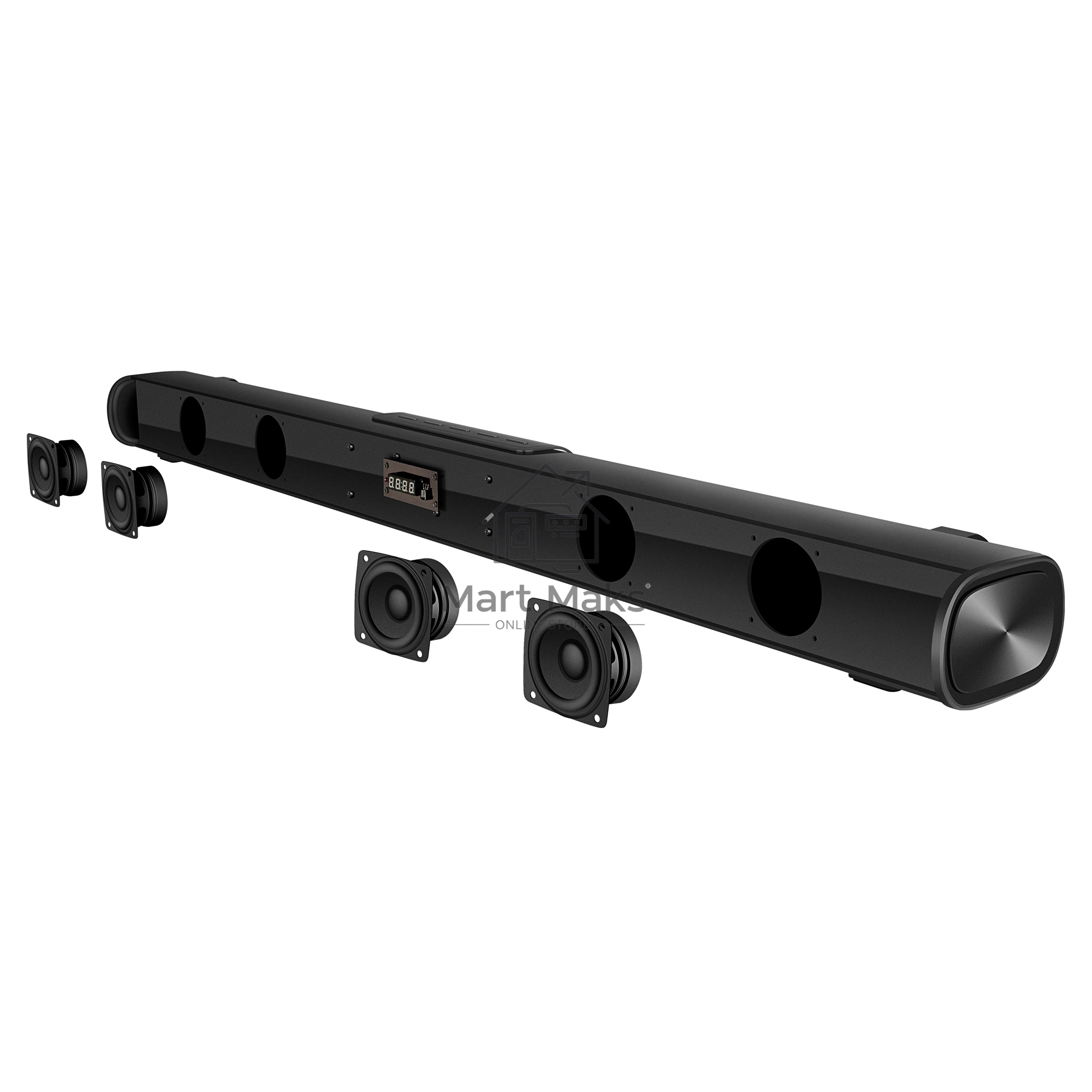 Саундбар Sven SB-2200D черный (2 x 60W, Bluetooth сабвуфер 180W, пульт ДУ, LED-дисплей, HDMI, USB)
