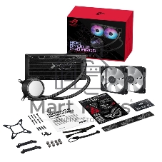 Жидкостная система охлаждения ASUS ROG RYUO III 240 ARGB черный, 120 мм, алюминий, 2200 об/мин, 36.45 дБ, 4 pin