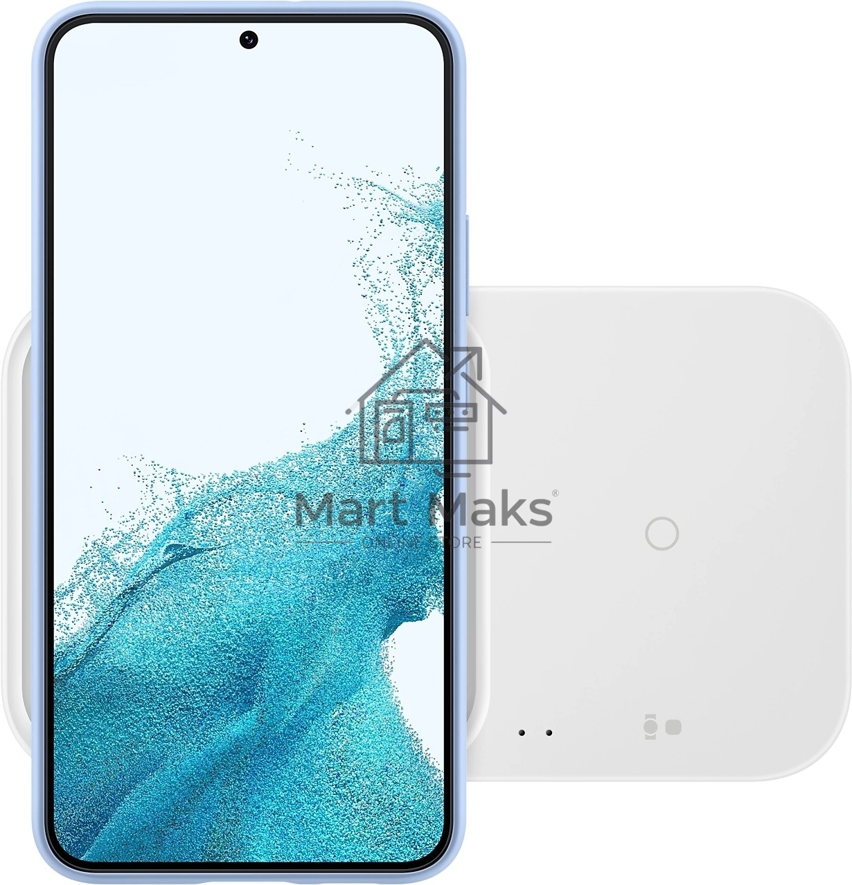 Беспроводное зарядное устройство Samsung EP-P5400 15W 2.77A (PD) USB-C Samsung белый (EP-P5400BWEGEU)