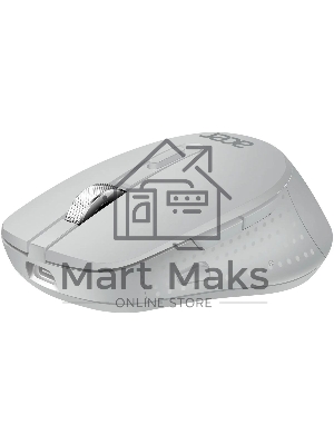 Мышь беспроводная Acer OMR310 светло-серый, 1600 dpi, радиоканал, Bluetooth, USB, кнопки - 7