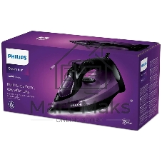Утюг Philips DST5030/80 фиолетовый, 2400 Вт, 45 г/мин, 180 г/мин, 320 мл