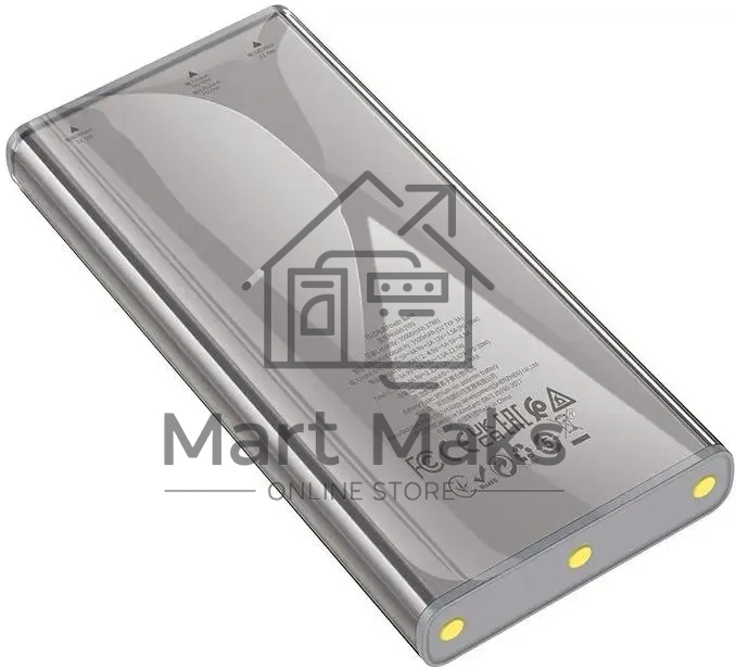 Портативный аккумулятор Hoco J103 Discovery edition 10000mAh QC/PD 22.5W 5A 2xUSB-A/USB-C серый (J103 DISCOVERY EDITION GRAY)