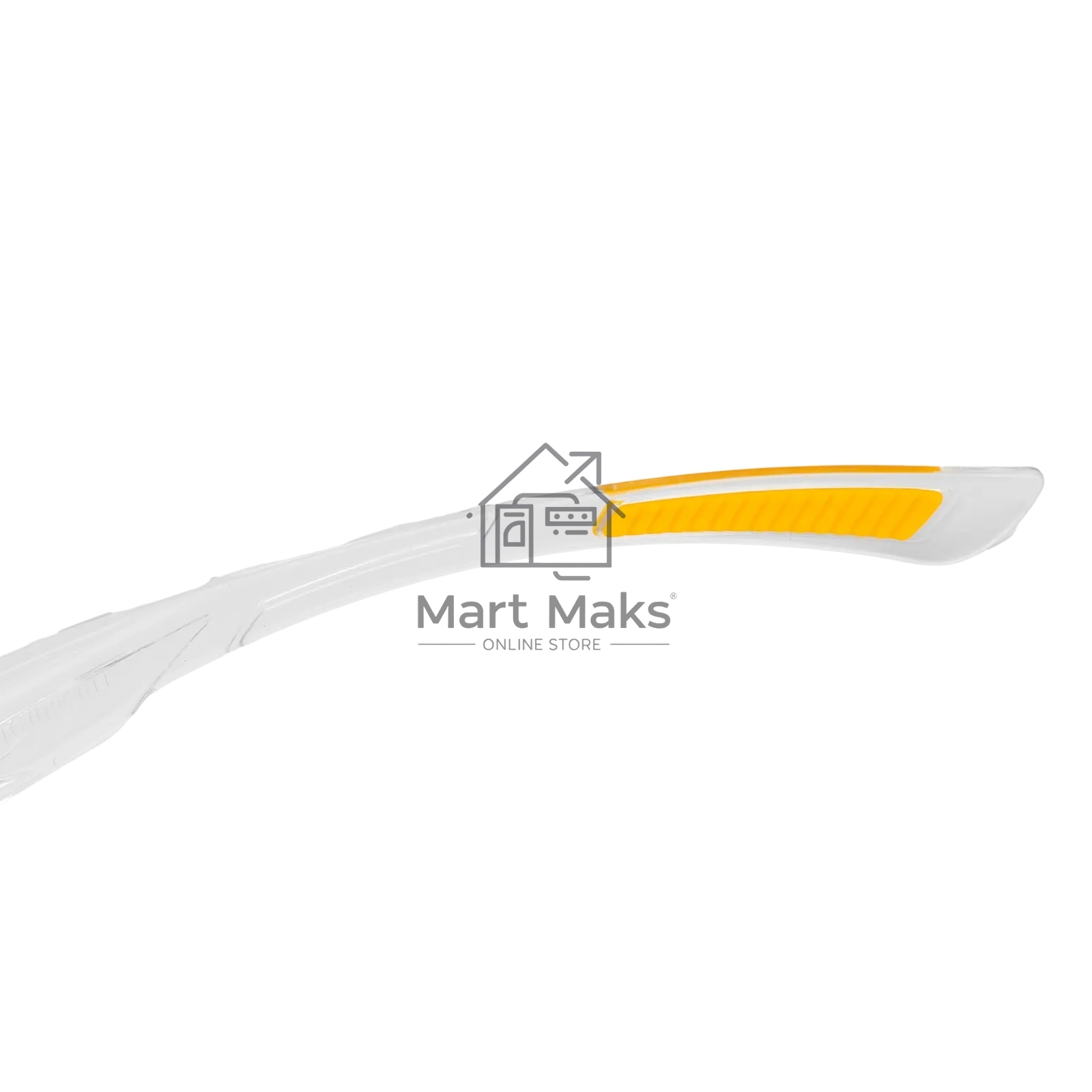 Очки защитные Denzel открытые, поликарбонатные, прозрачная линза