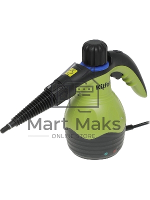 Пароочиститель ручной Kitfort KT-950 1000Вт черный/желтый