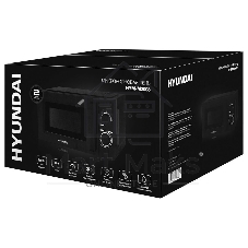 Микроволновая печь Hyundai HYM-M2008 черный, 20 л, 700 Вт, переключатели - поворотный механизм