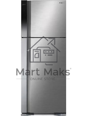 Холодильник Hitachi HRTN7489DF BSLCS нержавеющая сталь двухкамерный инвертер 345/105л морозилка сверху, No Frost