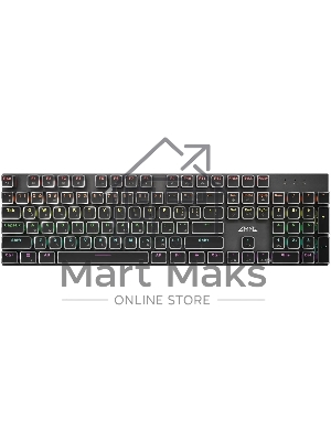 Клавиатура проводная GMNG GG-KB815X (1913914), USB, черный + белый
